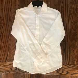 Boys Calvin Klein Dress Shirt Size 10